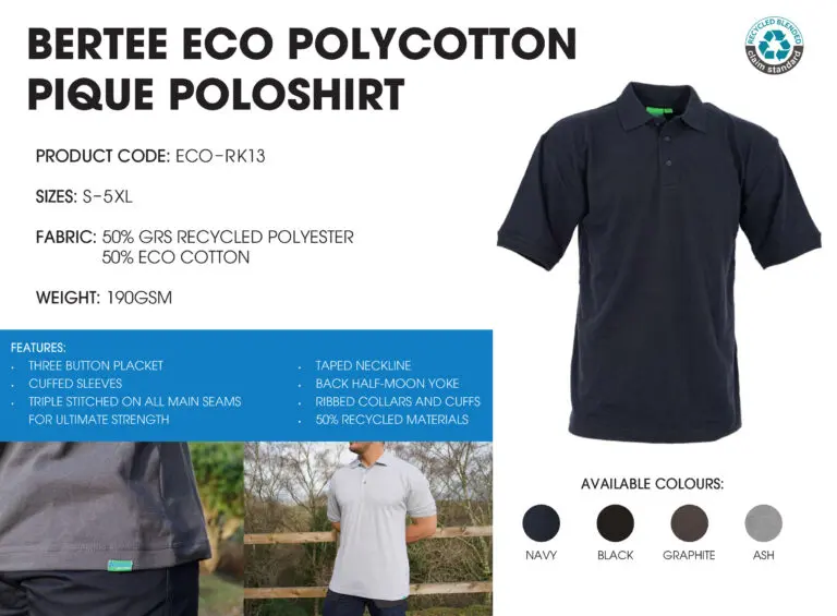 Bertee Ecowear Poloshirt