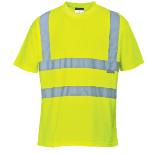 Polyester Sportech T-Shirt with Tape EN471 Class 2