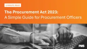 The Procurement Act 2023 A Simple Guide for Procurement Officers. 5 Minute Read.