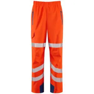 Lundy ISO 20471 Class 2 Waterproof Overtrouser