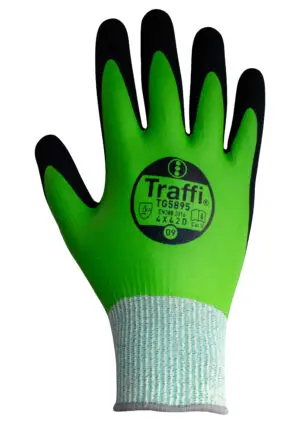 Traffi  Cut D Latex/Nitrile Foam Double Dipped Glove