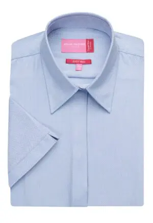 Ozzero Herribone Short Sleeve Blouse