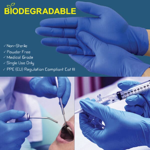 New Biodegradable disposable gloves Protective Wear Supplies