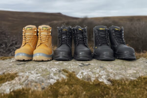 Image of three boots