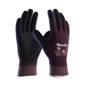 MaxiDry Fully Coated Knit Wrist Glove
