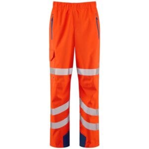 Lundy ISO 20471 Class 2 Waterproof Overtrouser