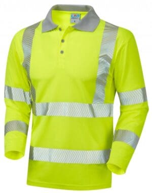 Barricane CoolViz Plus L S Polyest Polo Shirt