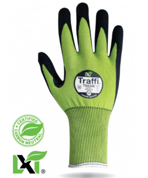 Traffi LXT Cut E MicroDex Nitrile Glove