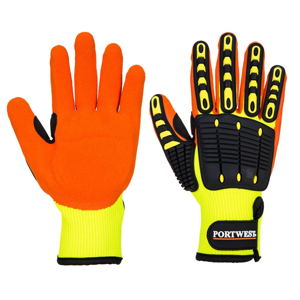 High Performance Ppe Portwest Anti Impact Nitrile Grip Glove - Protective Wear Supplies