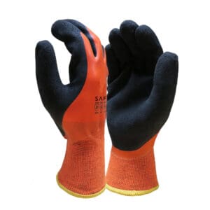 Winter Waterproof Grip Gloves Foam Latex