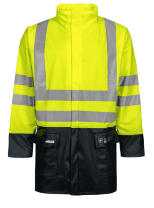 Lightweight Hi-Vis Microflex PU Waterproof Jacket